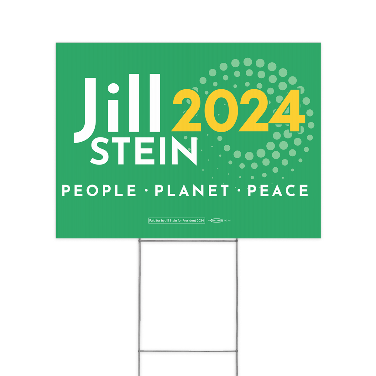 image of Yard Sign - Jill Stein 2024