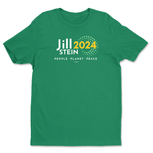 image of Logo Tee (Green) - Jill Stein 2024