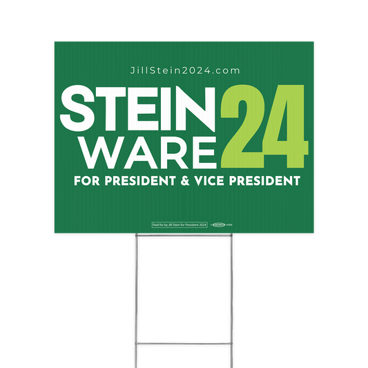 Stein Ware Yard Sign